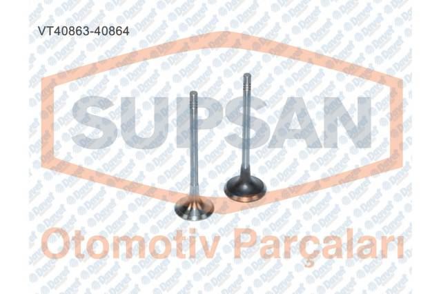TETIK FOR-105 Subap Takim 8v Mondeo Iv 07>14 Focus Iii 11>17 Fiesta 08>17 Courier 14>B-Max 1.5-.16 Tdci Volvo C30 S40 Ii S60 Ii V50 D2 07> P207-P308-P508-C3-C4-C5-Ds3-Ds4-Ds5 1.6hdi [Euro5]
